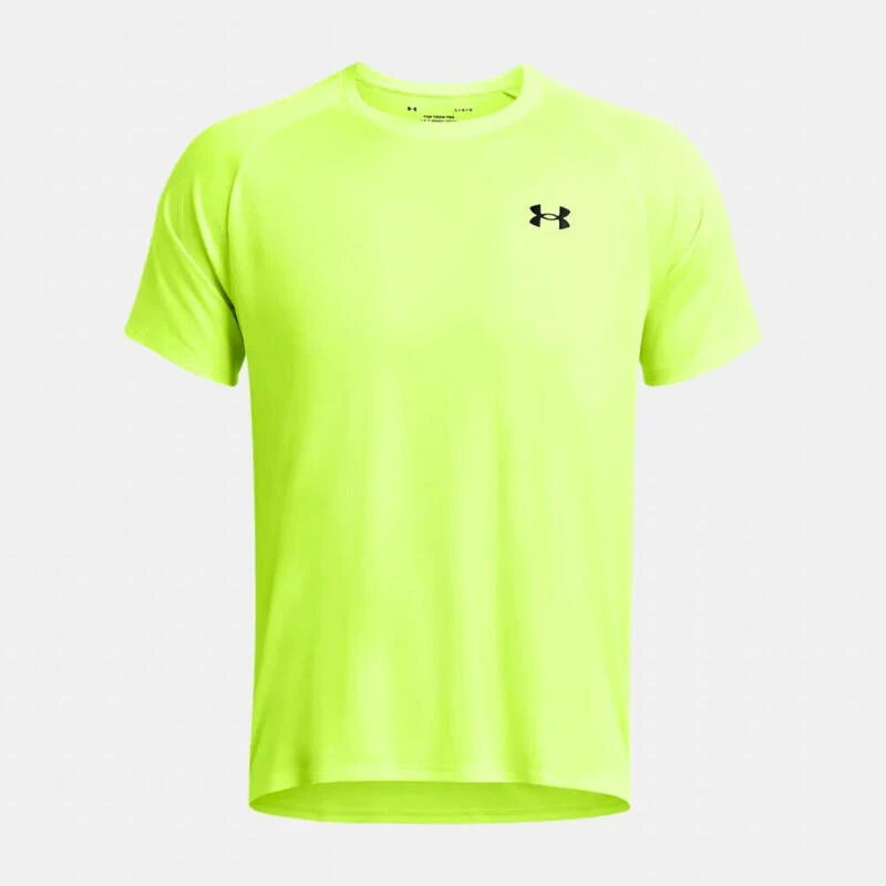 TSHIRT HOMME UNDER ARMOUR JAUNE TEXTURĂES