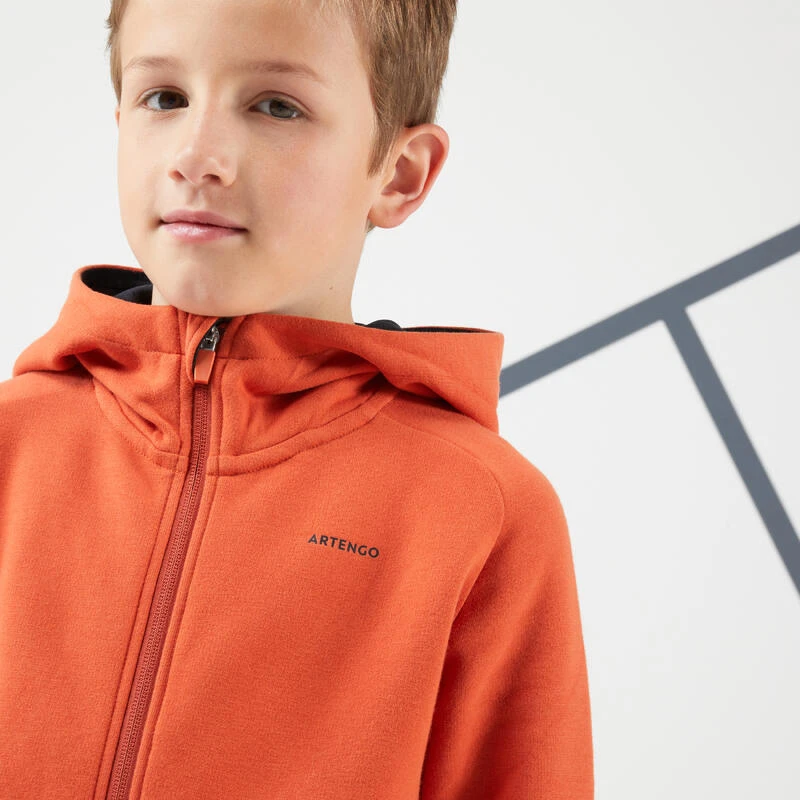 Artengo Veste Thermique Tennis Garçon - TJK TH Rouge â Image 3