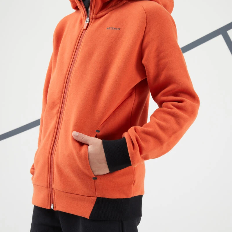 Artengo Veste Thermique Tennis Garçon - TJK TH Rouge â Image 4