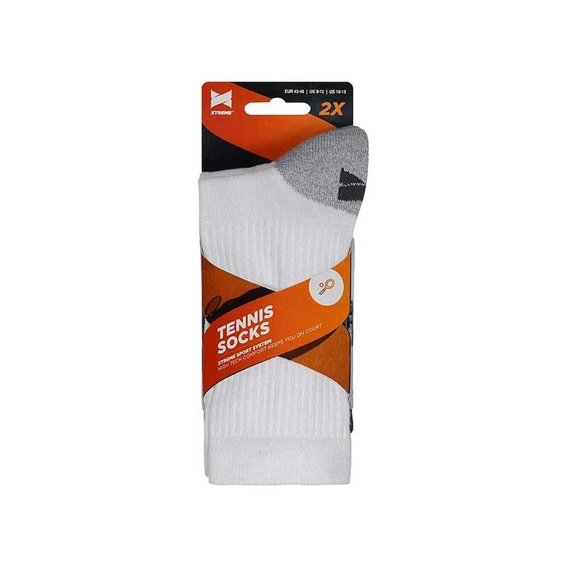 Xtreme Chaussettes De Tennis Et De Padel 6 Paires Multicolore Blanc â Image 3